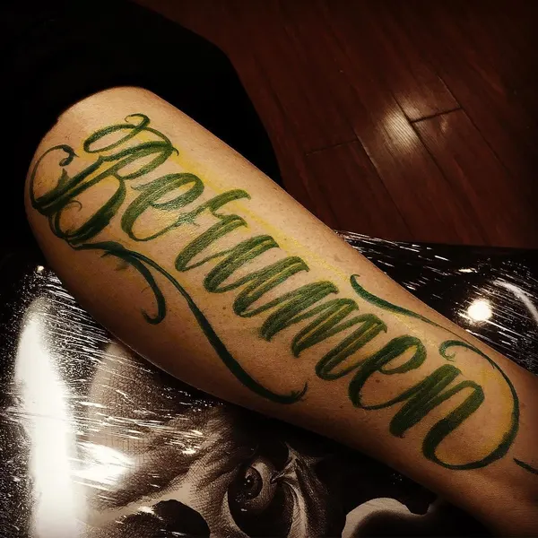 Lettering