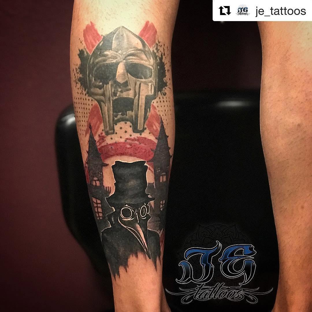 Game Face Tattoo