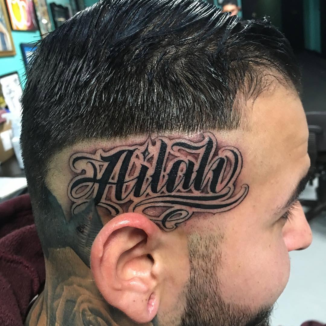 Lettering, 이름, 치카노