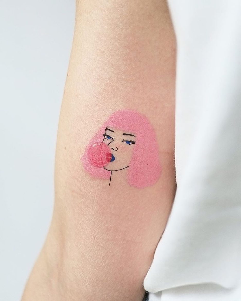 Mini, 입술, 립스틱
