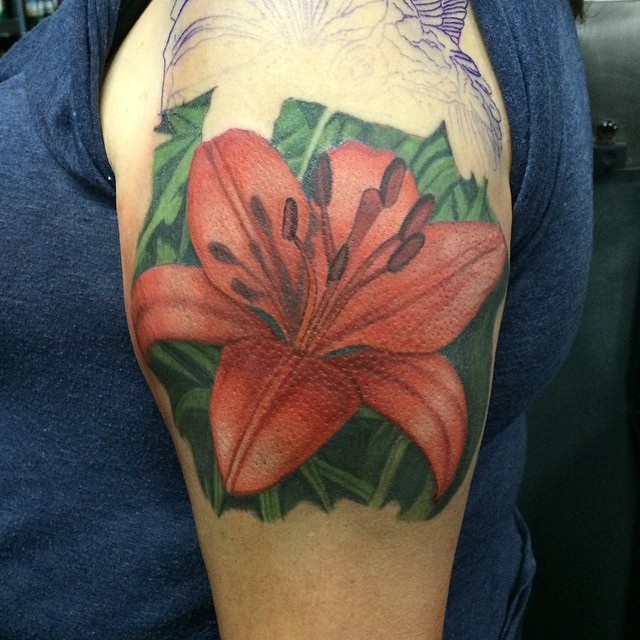 Flower, 탄생화, 난초, 백합