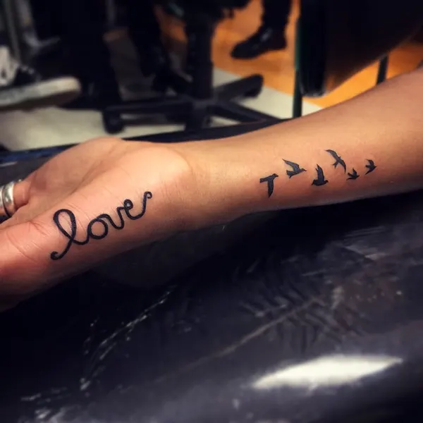 Lettering, 단어