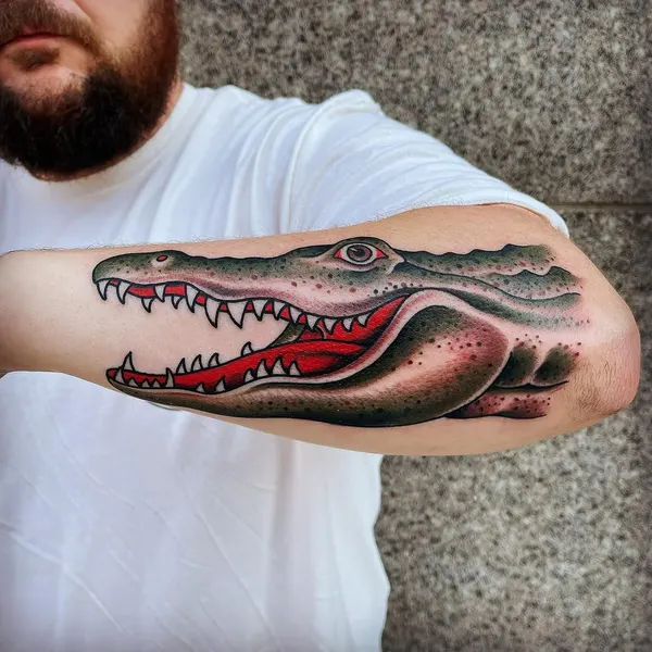 Dragon, 악어