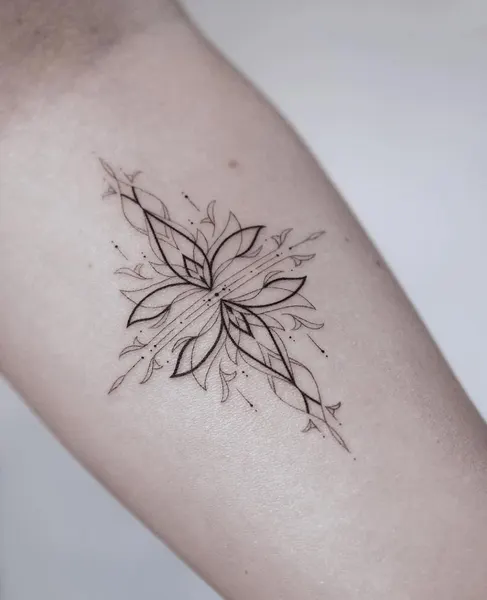 단풍잎, 데이지, 민들레, 수선화, 야생화, 아이리스, 플래시 타투, Flower, 연꽃, 장식, 오너멘탈