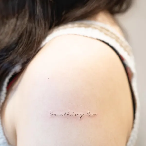 Lettering, 날짜, 단어, 생년월일, 타자기 폰트