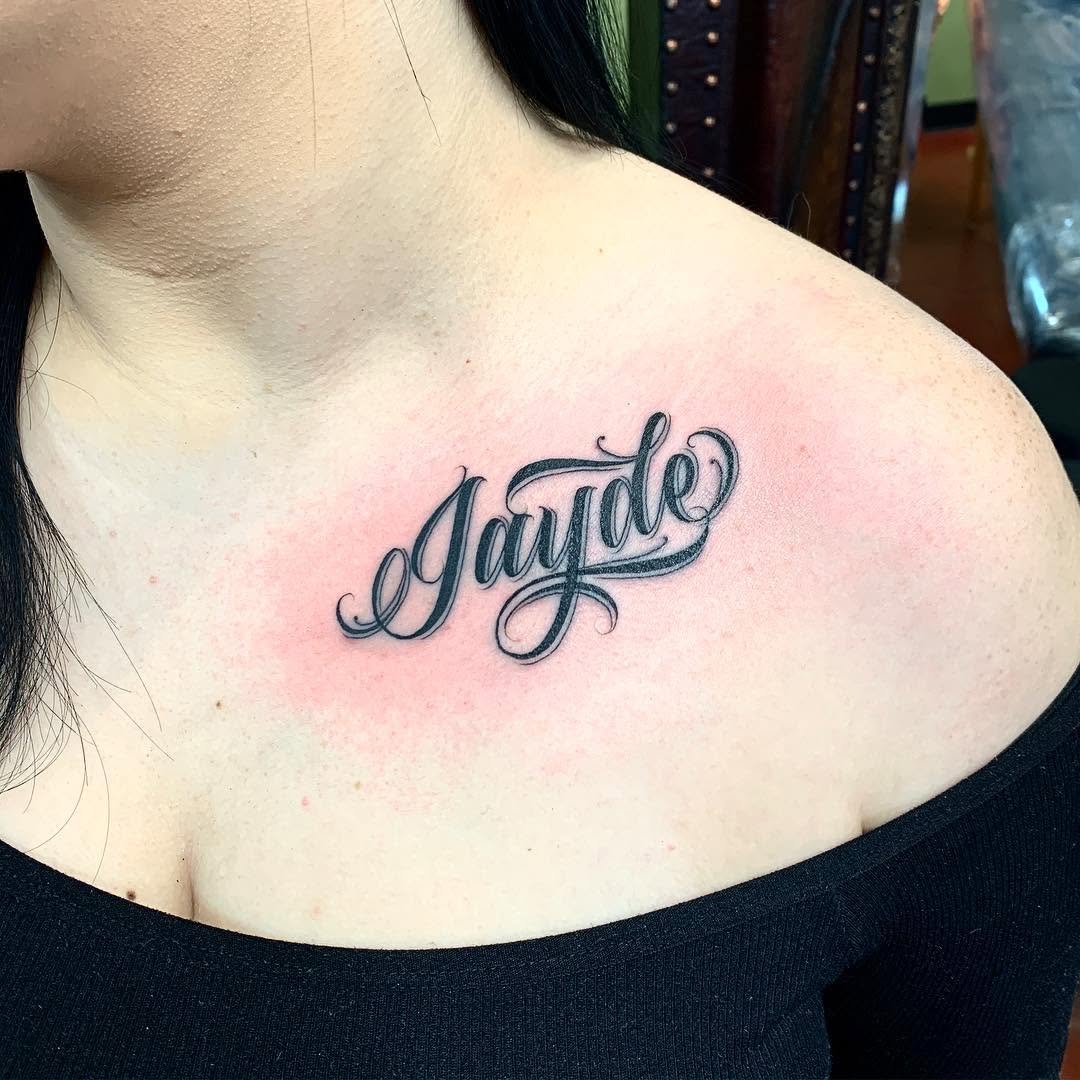 Lettering, 단어, 이름, 충성, 치카노