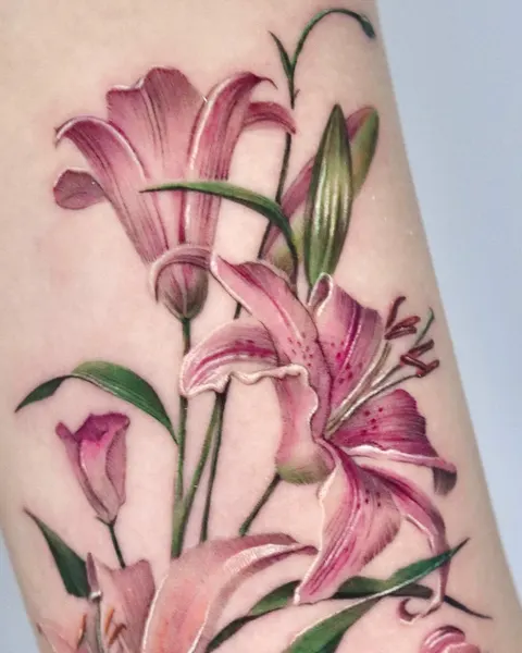Flower, 백합, 난초, 튤립