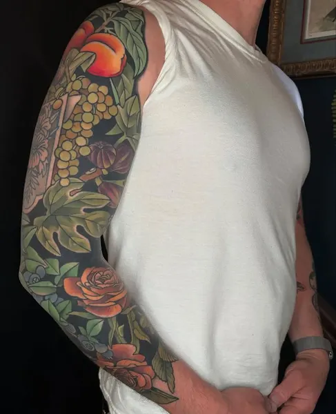 Flower, Rose, 하프슬리브