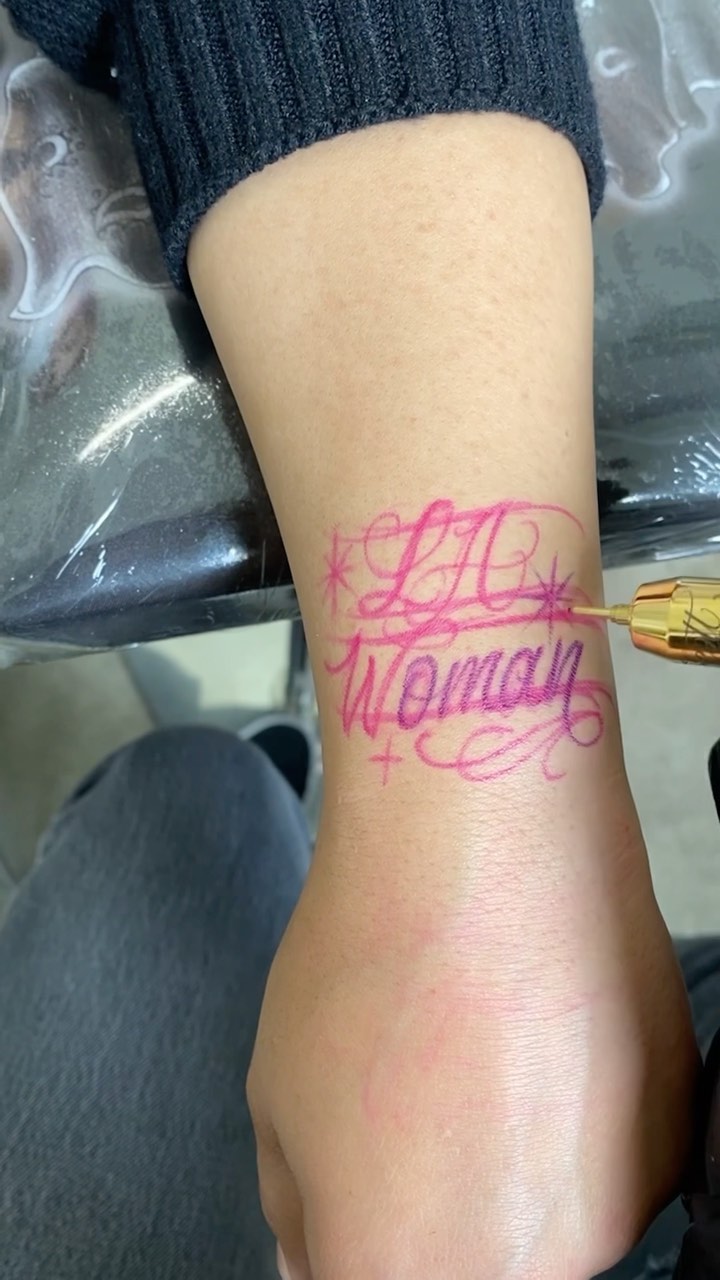 Lettering, 이름, 가족 이름