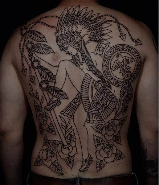 Ink and Dagger Tattoo