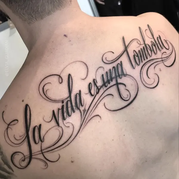Lettering, 가족 이름, 가족 타투
