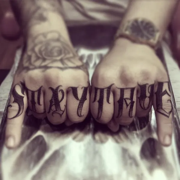 Lettering