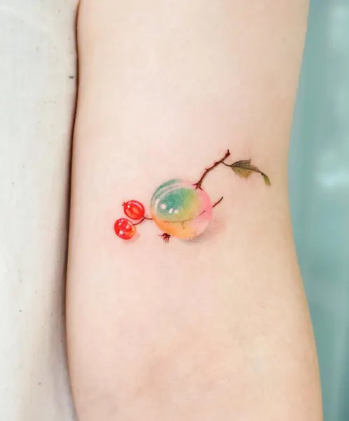 Flower, 체리, Mini, 딸기