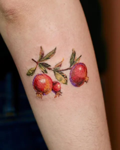 Flower, 사과, 과일, 체리, 석류