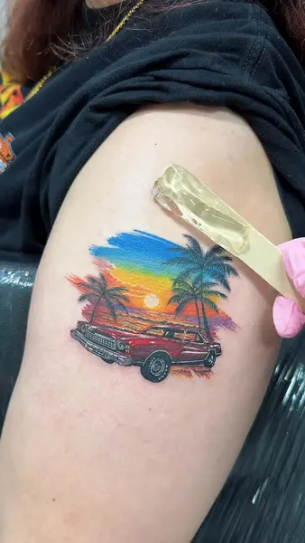 해변, 자동차, Mini