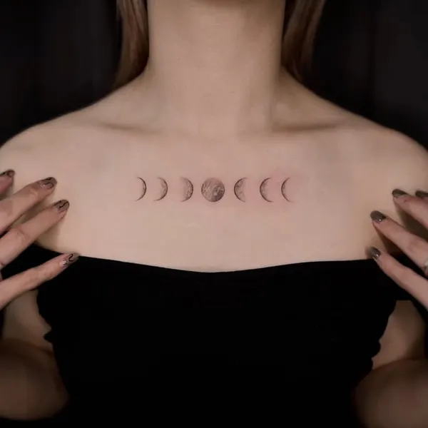 달, 일식, 초승달