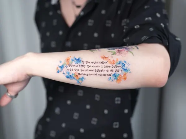 Lettering