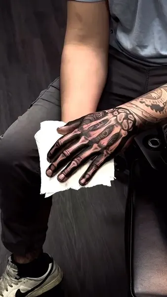 Game Face Tattoo