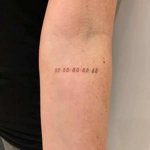 Lettering, 숫자, 강인함, 출생년도, 생년월일, 로마 숫자