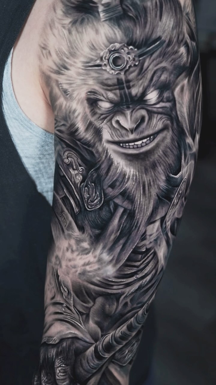 Tiger, 고릴라, 원숭이