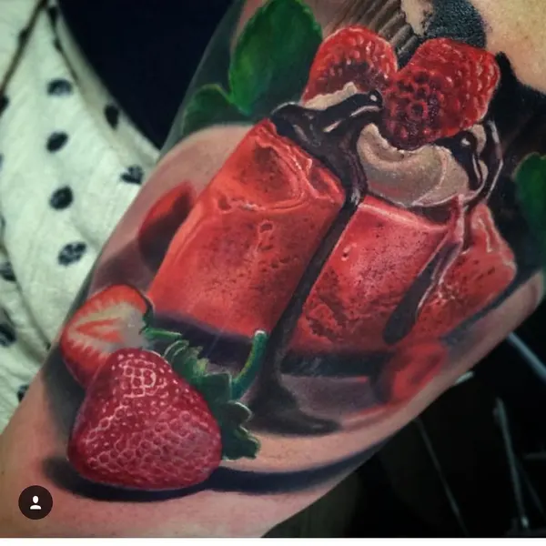 Flower, 딸기