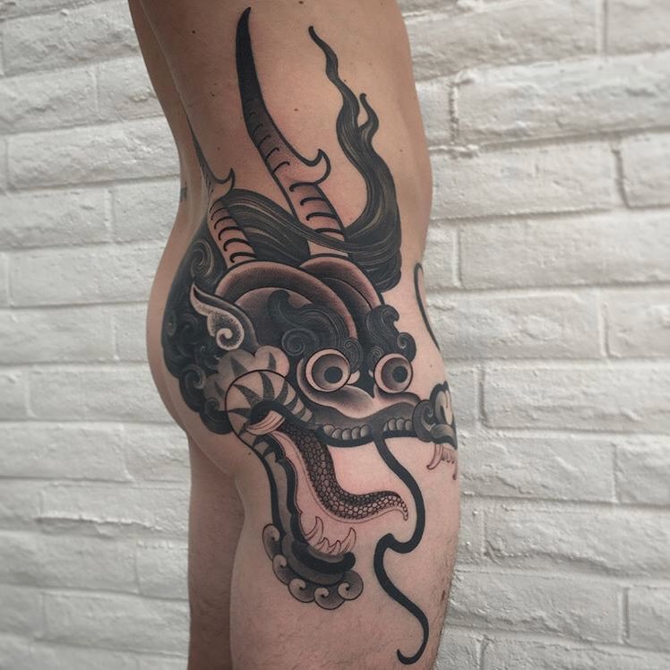 Dragon, 문어