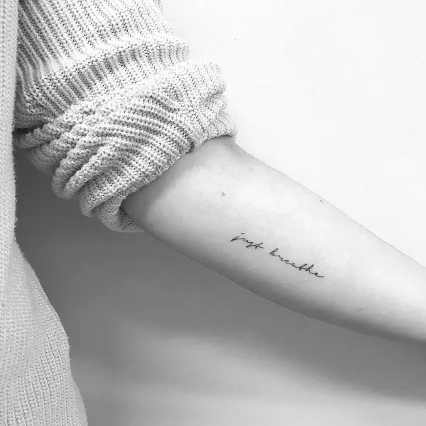Lettering, 동백꽃
