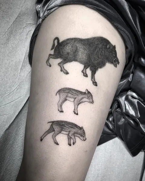 양, Dragon, 염소, 소, 돼지, 황소, 멧돼지, Animal