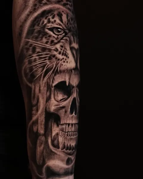 Tiger, Animal, 뼈