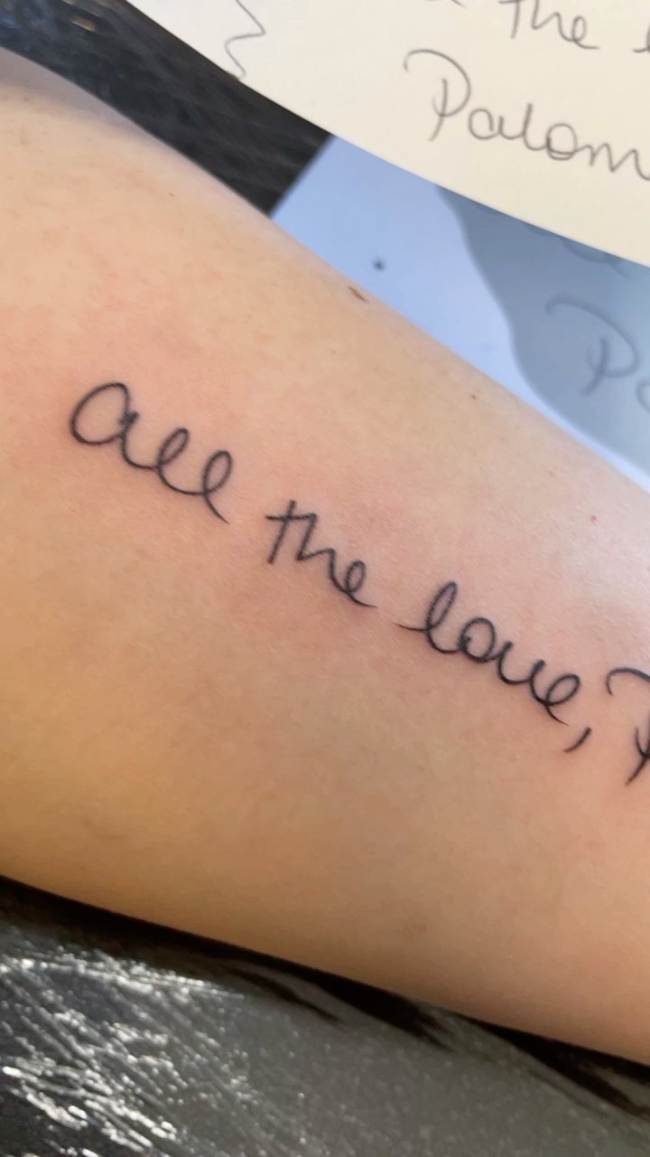 Lettering, 사랑