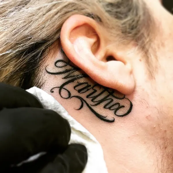 Lettering, 이름