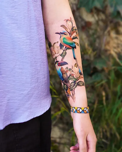 벌새, 앵무새, 새, Animal, Nature