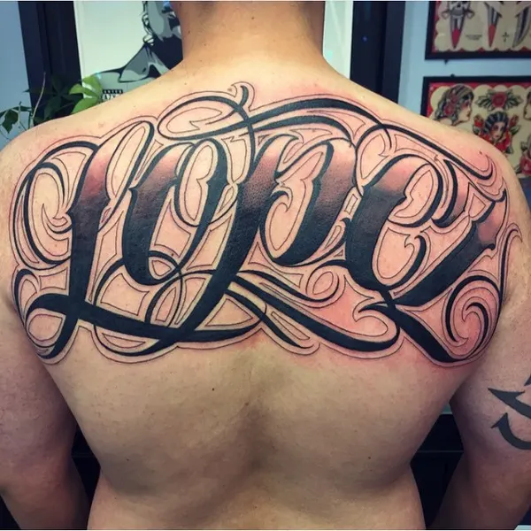 Lettering