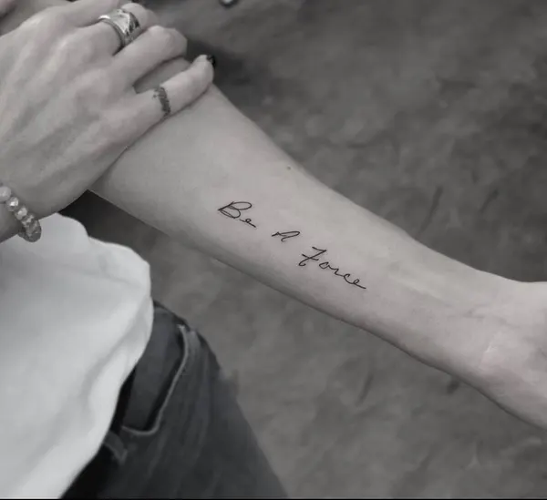 Lettering