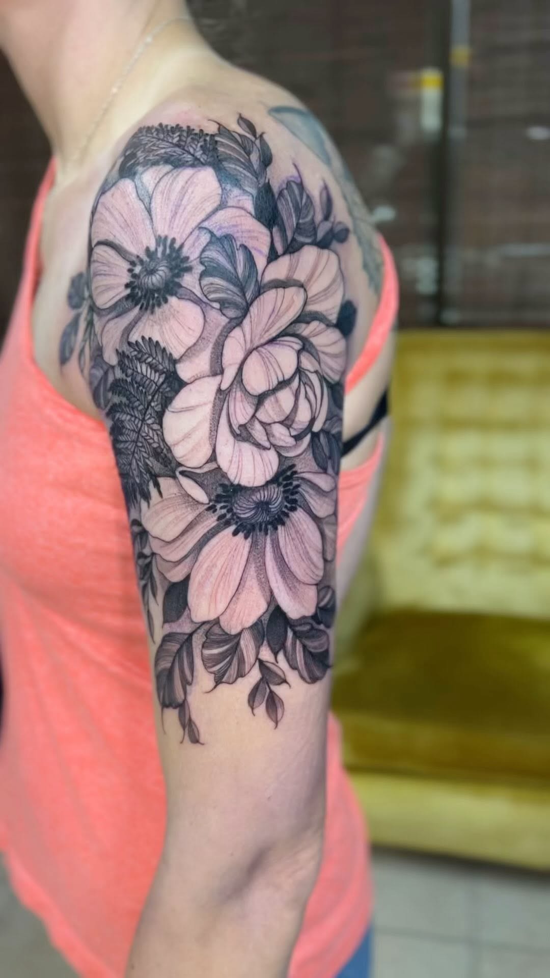 Flower, Rose, 꽃다발, 목련, 하프슬리브