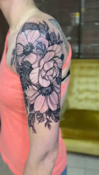 Flower, Rose, 꽃다발, 목련, 하프슬리브