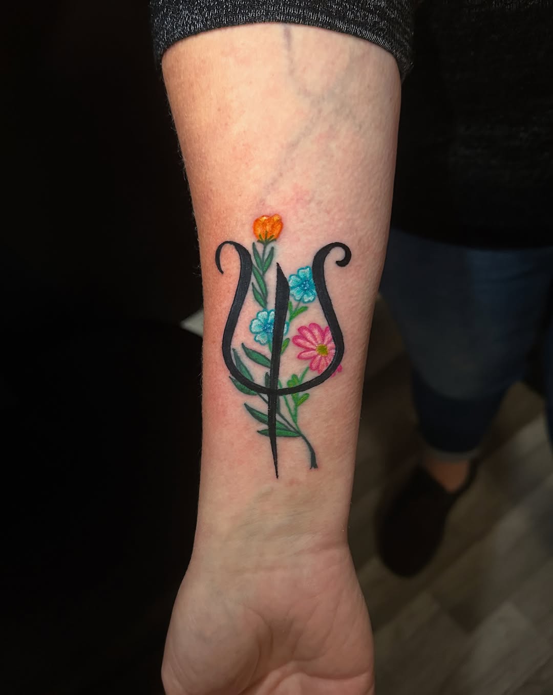 Lettering, Flower, Rose