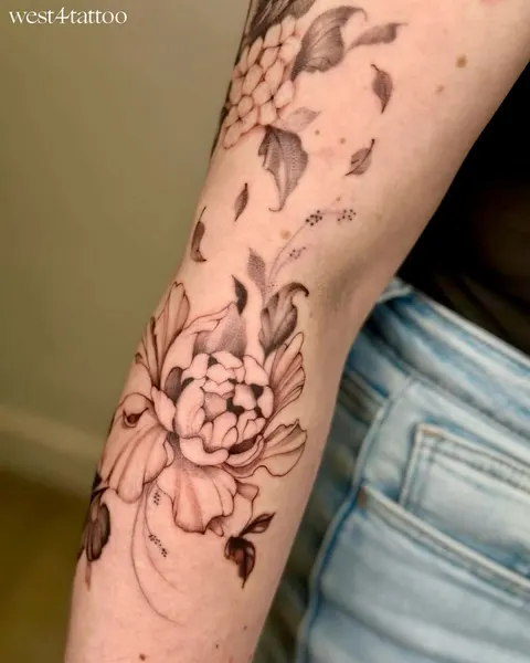 Flower, Rose, 수국, 하프슬리브, 히비스커스