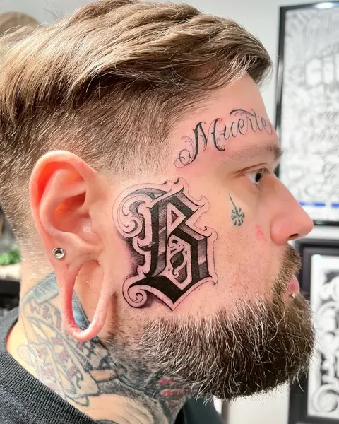 Lettering, 갱스터, 고딕 레터링
