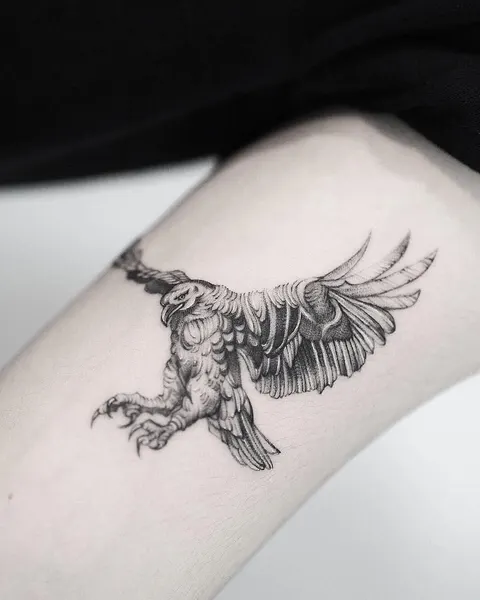 Animal, 수탉, 매, 학, 공작, 날개, 그리핀, 까마귀, 발키리, 페가수스, 커스텀 타투