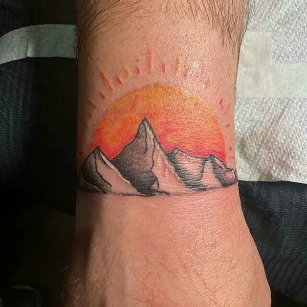Nature, 모래, 사막, 눈, 산, 계곡, 동굴, 화산, 여행 타투