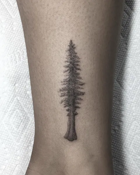 Nature, 숲, 고사리, 소나무, 나뭇가지, 나무, 대나무