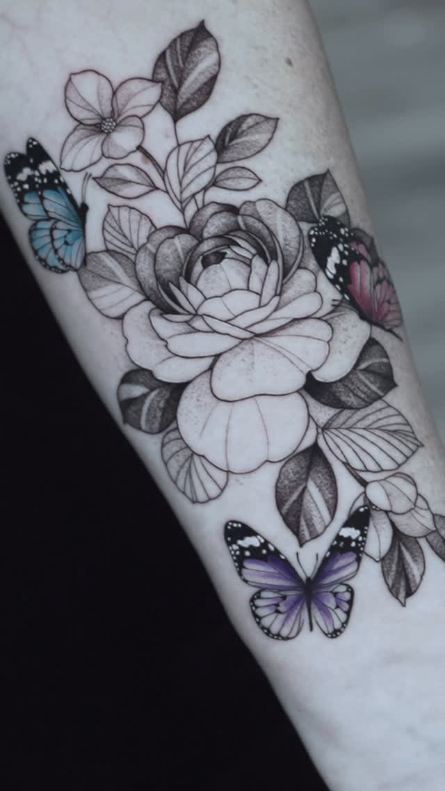 Flower, Animal, Nature