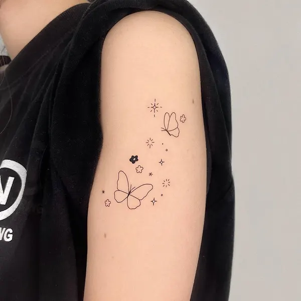 Flower, Nature, 별들, 성좌