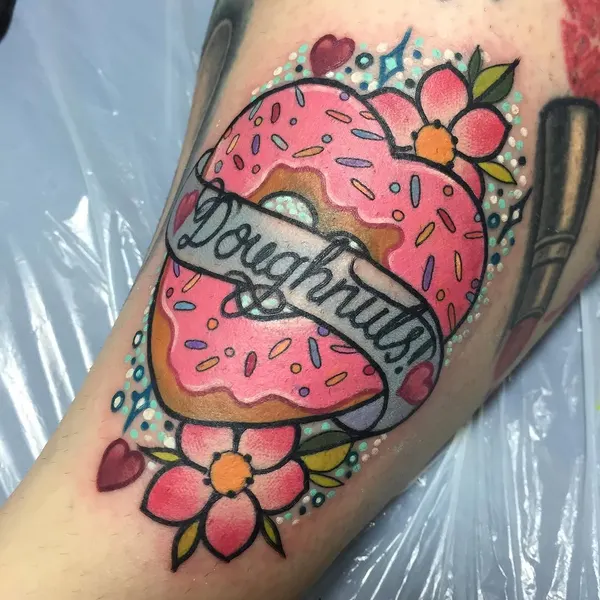 Flower, Lettering, Rose