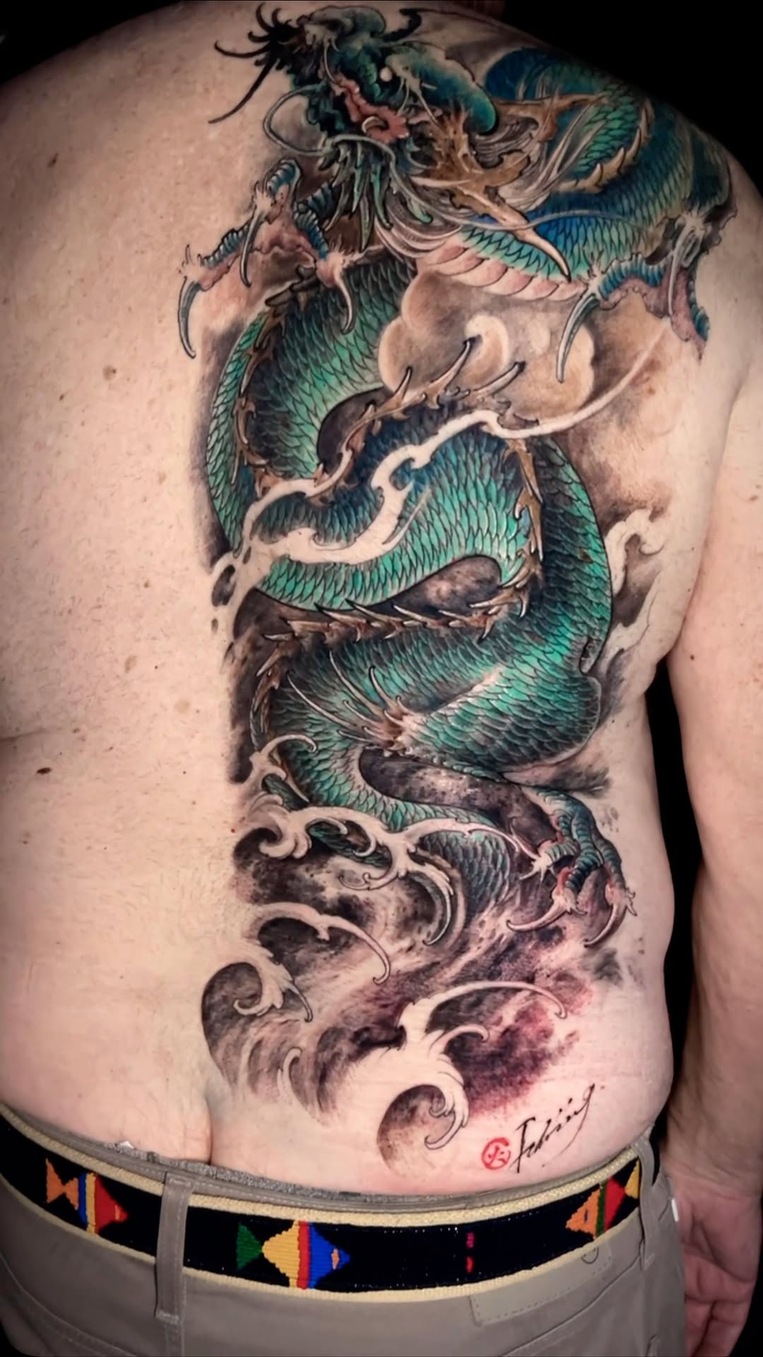 Dragon, 일본 파도