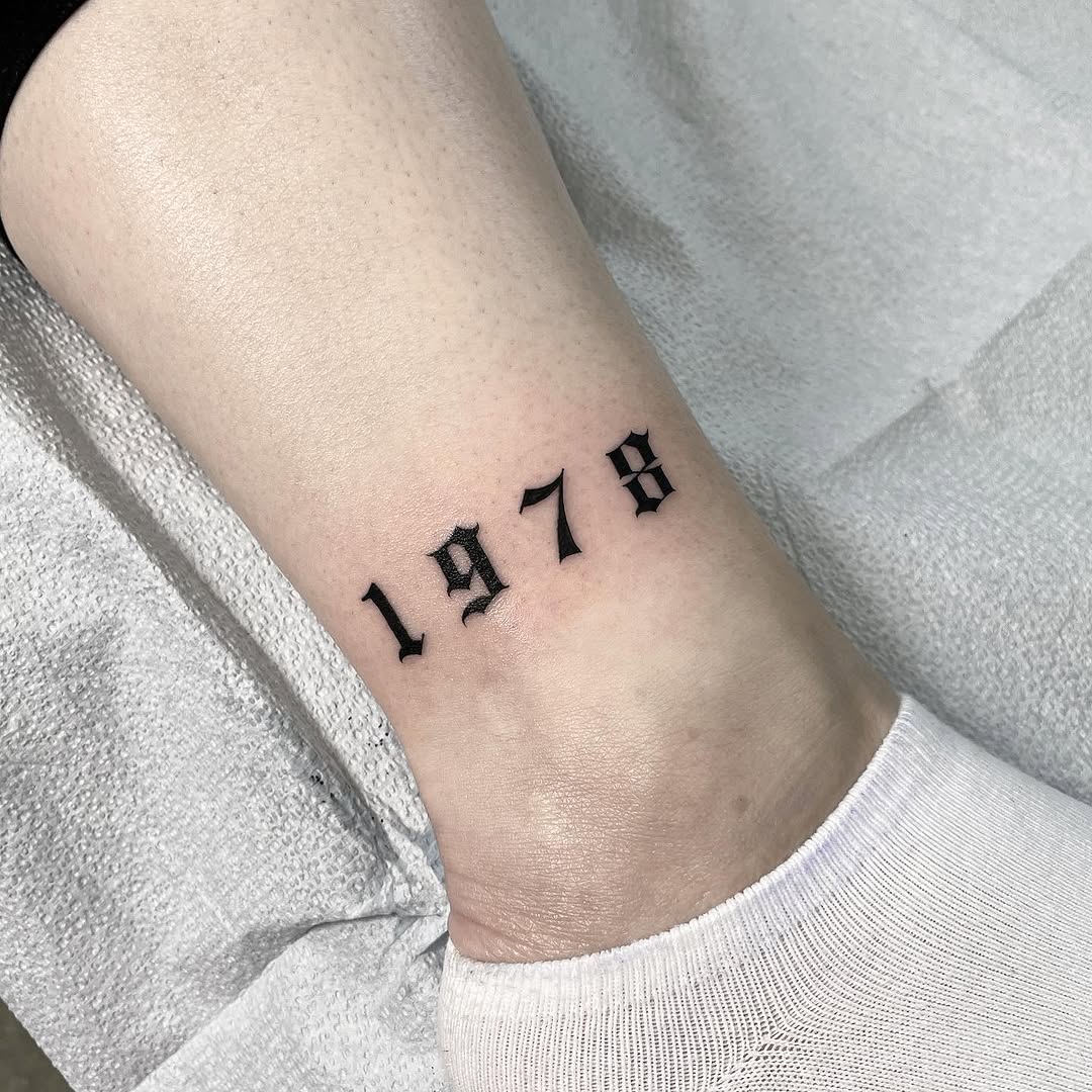 Lettering, 숫자, 날짜, 생년월일, 출생년도, 로마 숫자