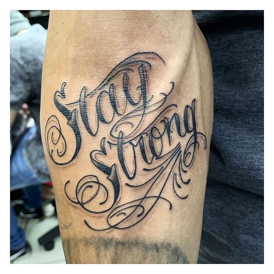 Lettering, 강인함