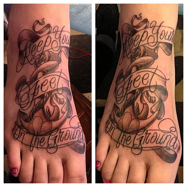 Lettering, Flower