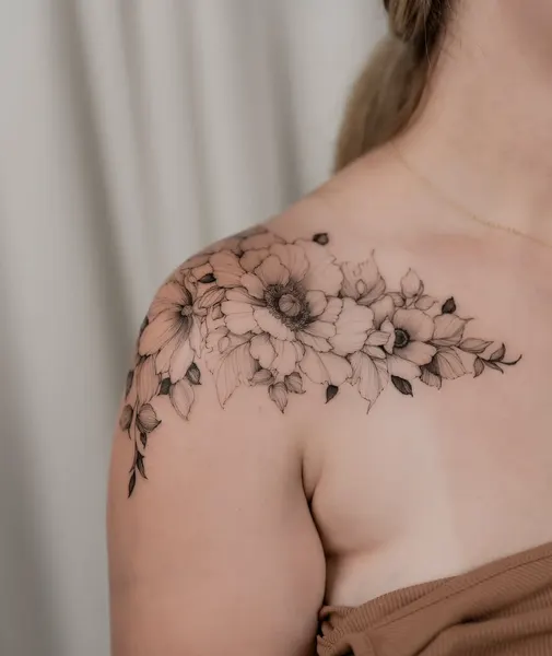 책, Flower, Rose, 장면, 비대칭, 실루엣, 프레임, 카네이션, 뿌리, 서예
